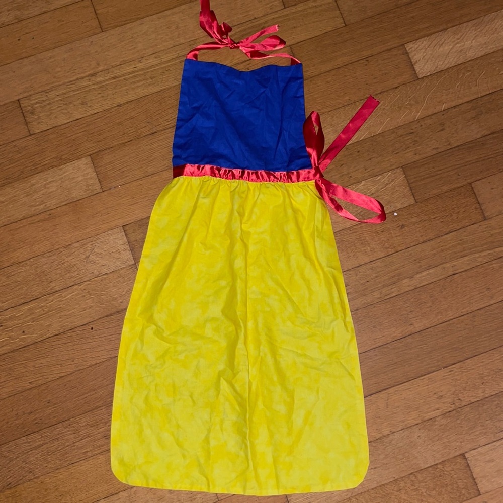Hand made Snow White apron costume
